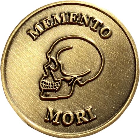 memento mori coin daily stoic
